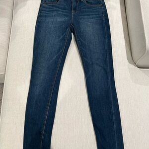 Express Mid Rise Skinny Jeans
